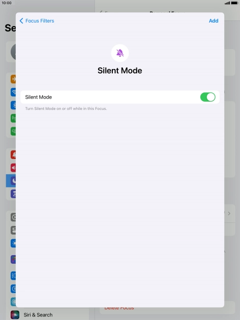 Press arrow left. Press arrow left.