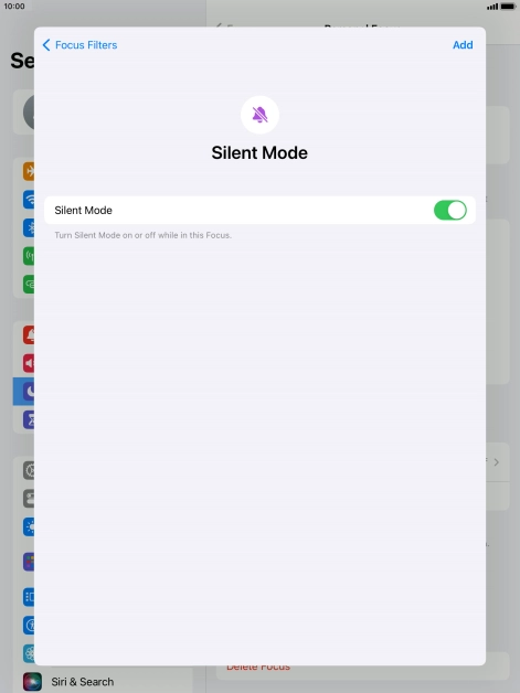 Press arrow left. Press arrow left.