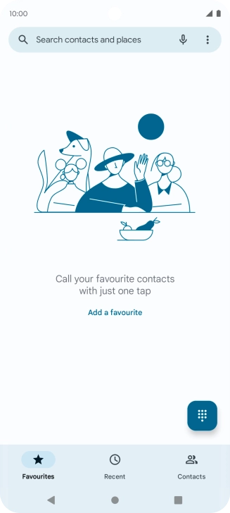 Press the menu icon. Press the menu icon.