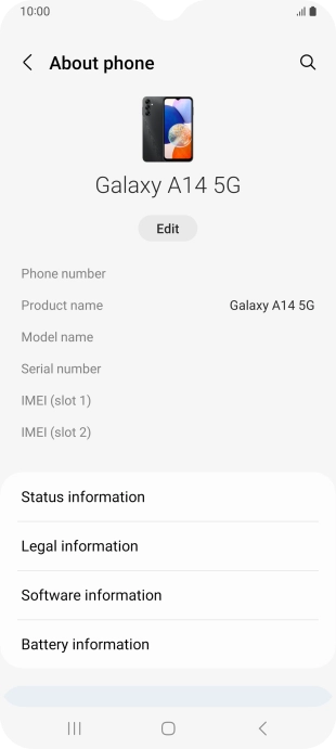 Press Software information.
