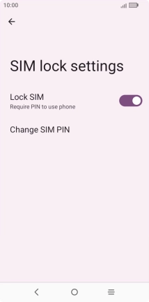 Press the indicator next to Press the indicator next to