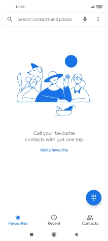 Press the menu icon. Press the menu icon.