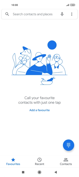 Press the menu icon. Press the menu icon.