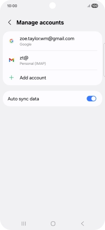 Press the Home key to return to the home screen. Press the Home key to return to the home screen.