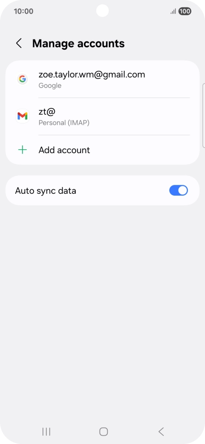 Press the Home key to return to the home screen. Press the Home key to return to the home screen.