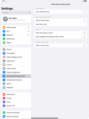 To add new downloaded apps to both the home screen and App Library, press Add to Home Screen. To add new downloaded apps to both the home screen and App Library, press Add to Home Screen.