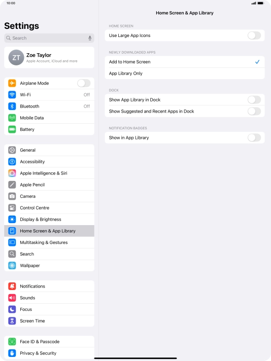 To add new downloaded apps to both the home screen and App Library, press Add to Home Screen. To add new downloaded apps to both the home screen and App Library, press Add to Home Screen.