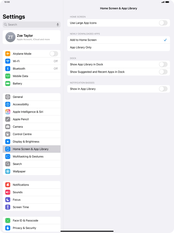 To add new downloaded apps to both the home screen and App Library, press Add to Home Screen. To add new downloaded apps to both the home screen and App Library, press Add to Home Screen.