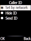 Select Send ID to turn on the function.