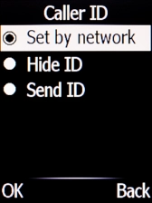 Select Send ID to turn on the function.