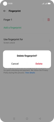 Press Delete. Press Delete.