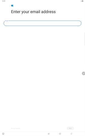 Press the field below 