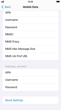 Press MMS Proxy and key in 212.183.137.012:8799.