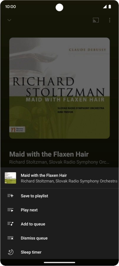 Press Save to playlist.