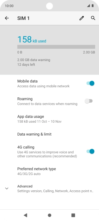Press the indicator next to Press the indicator next to