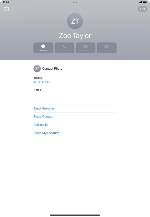 Slide your finger upwards starting from the bottom of the screen to return to the home screen.