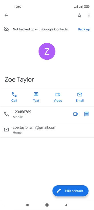 Press the required number.