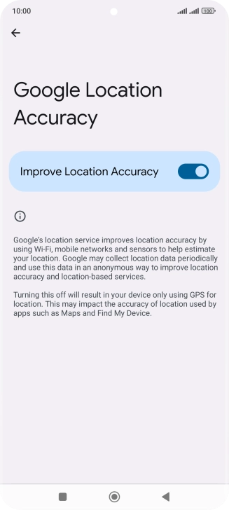 If you press the indicator next to If you press the indicator next to