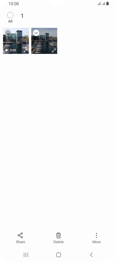 Press Share. Press Share.