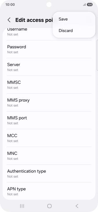 Press Save. Press Save.