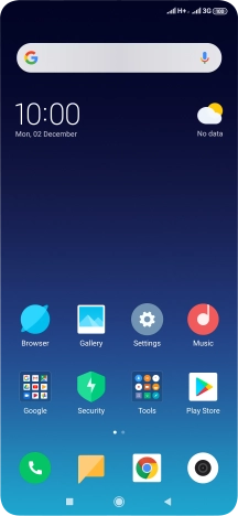 The network mode icon shows the network mode currently used by your phone.