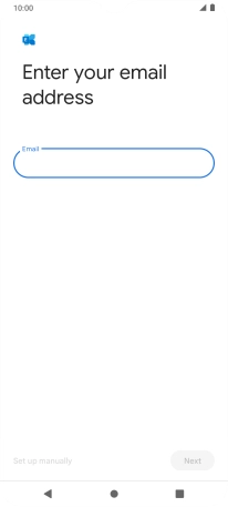 Press the field below 