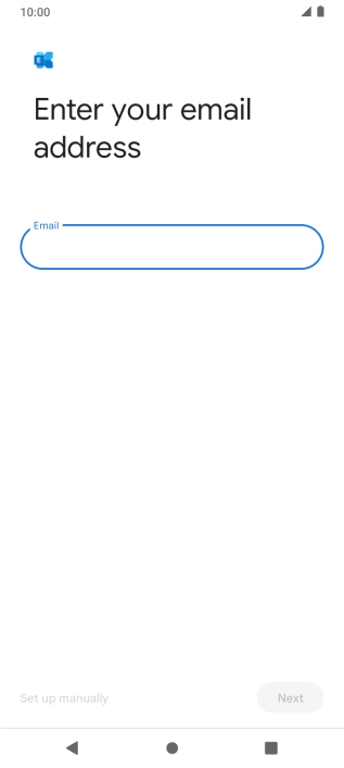 Press the field below 