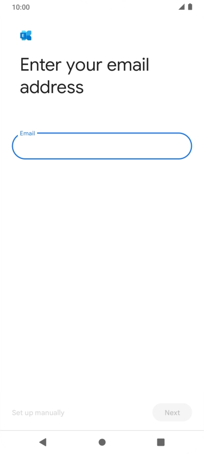 Press the field below 