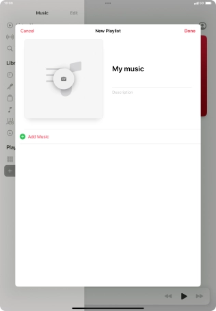 Press Add Music. Press Add Music.