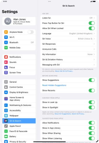 Press Listen for. Press Listen for.