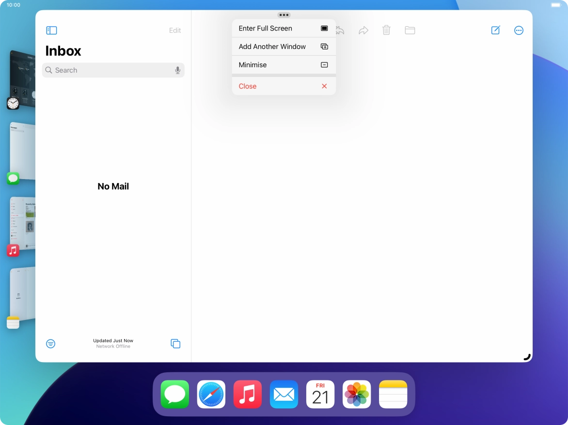 Press Add Another Window.