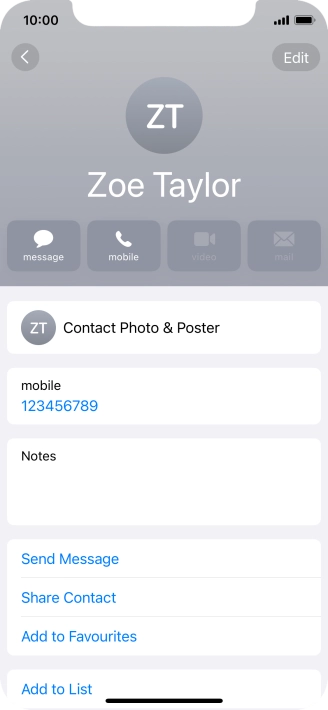 Slide your finger upwards starting from the bottom of the screen to return to the home screen.