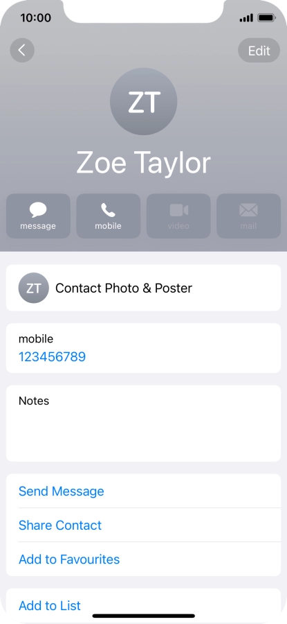 Slide your finger upwards starting from the bottom of the screen to return to the home screen.