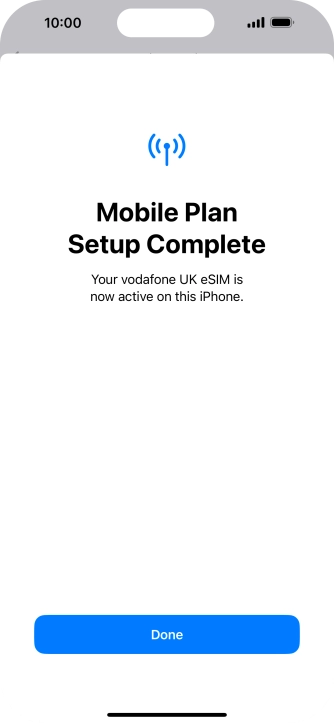 Press Done. Press Done.