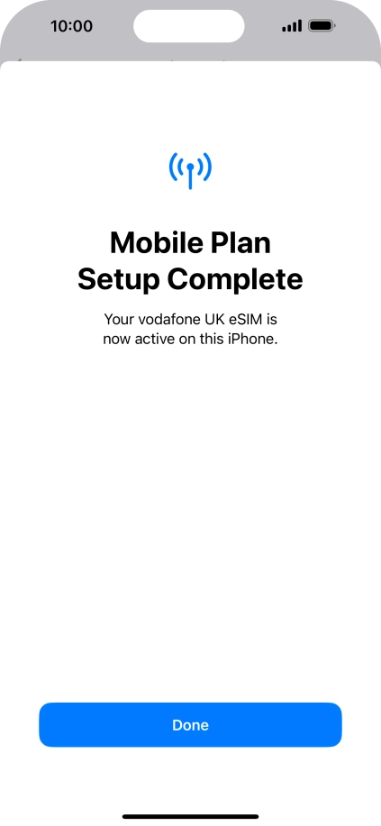 Press Done. Press Done.