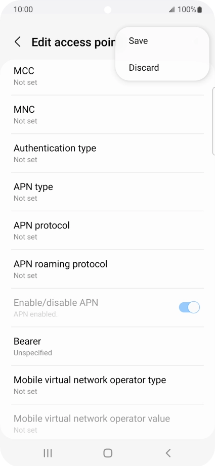 Press Save. Press Save.