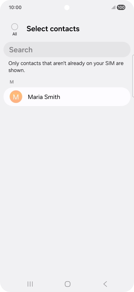 Press the field above 