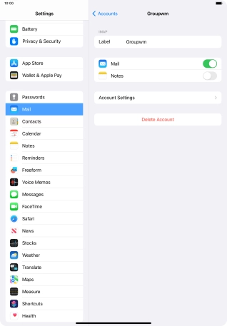 Press Account Settings. Press Account Settings.