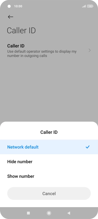 Press Show number to turn on caller identification. Press Show number to turn on caller identification.