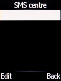 Press the Left selection key.