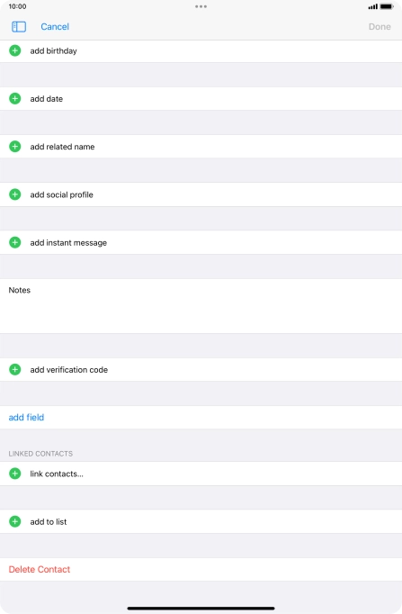 Press link contacts.... Press link contacts....