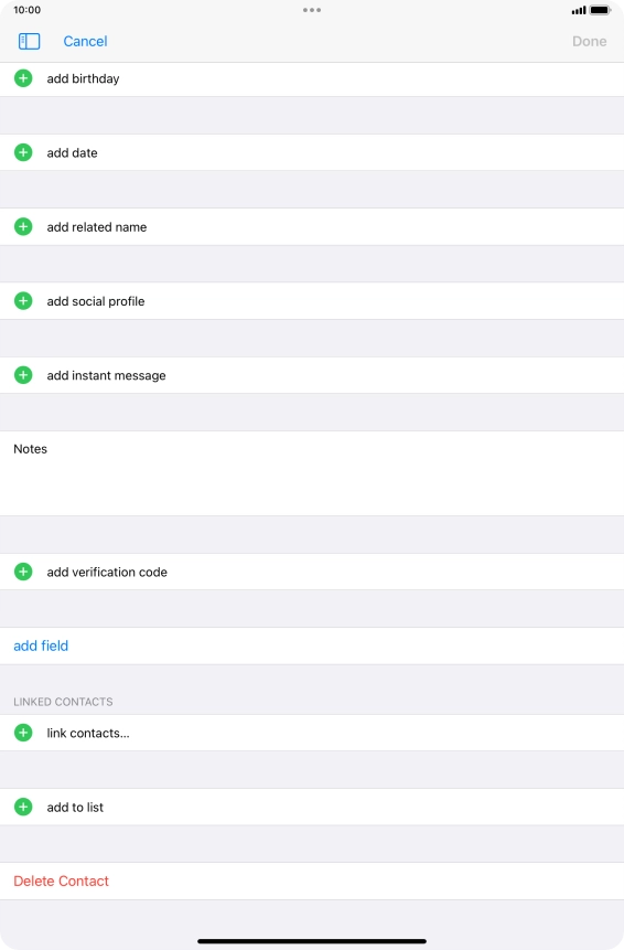Press link contacts.... Press link contacts....