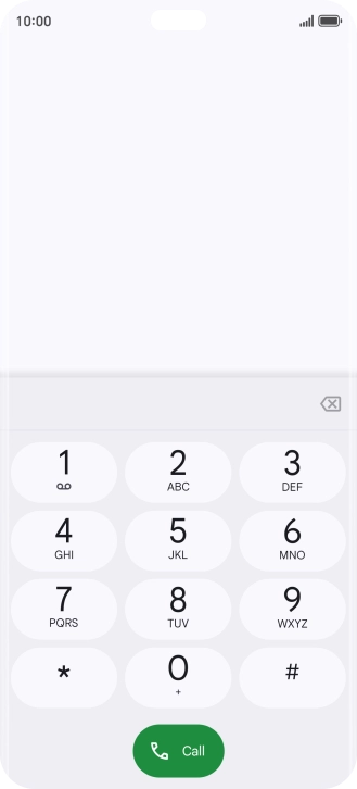 Press and hold number key 1 to call voicemail. Follow the instructions to listen to your messages.