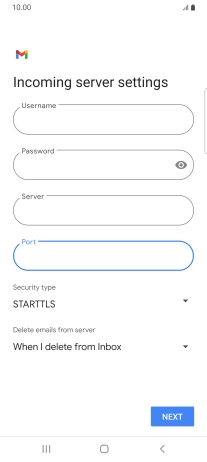Press the drop down list below Press the drop down list below