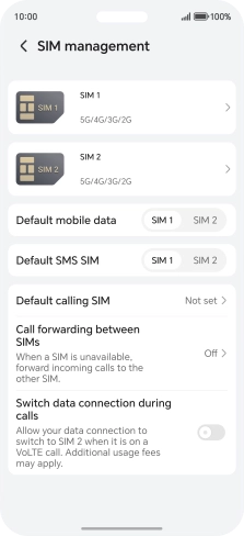 Press the required price plan.