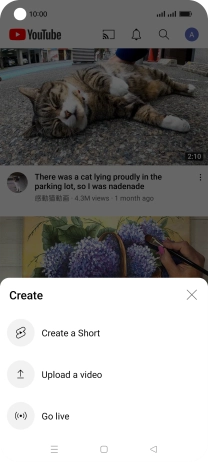 Press Upload a video. Press Upload a video.