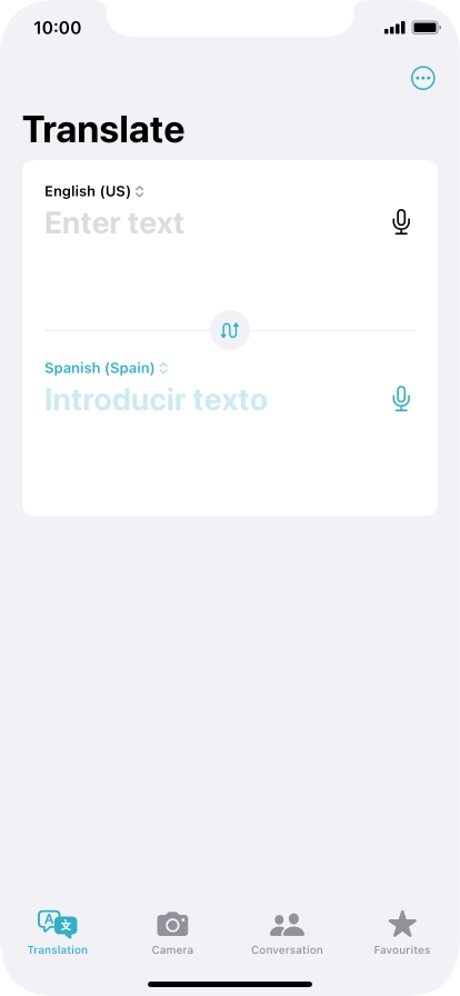 Press the first drop down list.