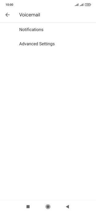 Press Advanced Settings.