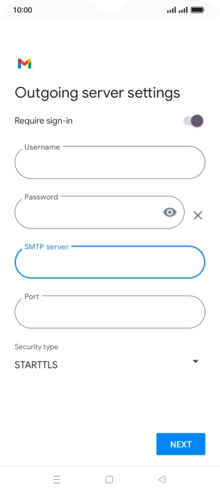 Press the field below Press the field below