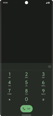 Press and hold number key 1 to call voicemail. Follow the instructions to listen to your messages.